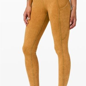 Lululemon fast and free running leggings, size 2